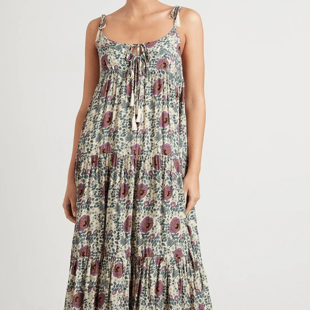 NATALIE MARTIN January Dress - Vintage Flowers Lavender